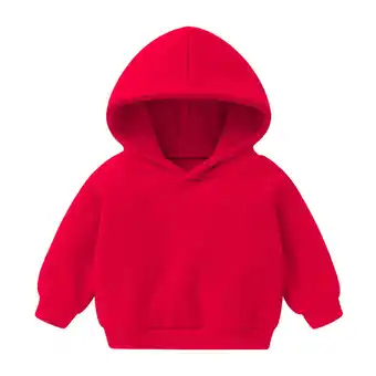 Walmart Girls Sweatshirts for Childrens Trendy Toddler Boys Pullover Solid Plus Babies Hooded Color Top offer