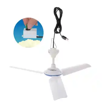 Walmart CIYISON Portable Camping Fan Mini Fan USB Outdoor Camping Ceiling Fan for DC 5V Ceiling offer