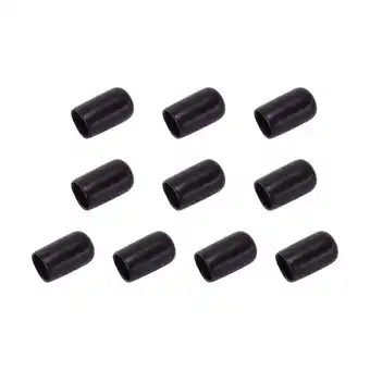 Walmart amleso 10x Billiard Cue Tip Protectors Lightweight Portable Stick Covers 11.5 mm Black offer