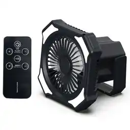 Walmart lanema Battery Desk Fan LED Light Mini Fan for Better Cooling Room, Office, Travel offer