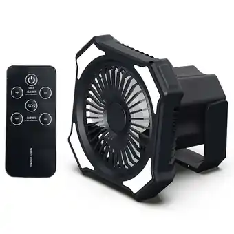 Walmart lanema Battery Desk Fan LED Light Mini Fan for Better Cooling Room, Office, Travel offer