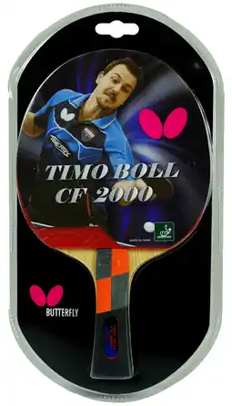 Walmart Butterfly Timo Boll CF 2000 Racket offer