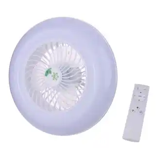 Walmart lanema Intelligent Ceiling Fan Light Electric Cooling Fan with LED Light for Nursery offer