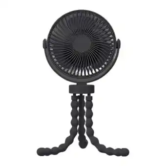 Walmart JZROCKER 3 Speed Fan Flexible Desk Fan Tripod Fan Pram Fan Suitable for Car Outdoor offer