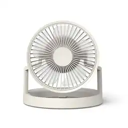 Walmart XISAOK 8000mAh 3 Speed Desk Fan With LED Light Hanger Fan for Home School Dorm Bed offer