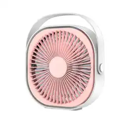 Walmart XISAOK Mini USB Desk Fan 3 Speed Small Desktop Table Quiet USB Fan for Indoor Outdoor offer