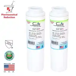 Walmart Swift Green Filters SGF-M9 Rx Compatible Refrigerator Water Filter for UKF8001, EFF-6007A (2 Pack) offer