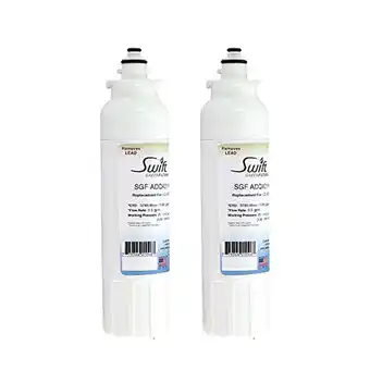 Walmart Swift Green Filters SGF-ADQ401 Replacement for LG LT800P Refrigerators Water Filters(Pack of 2) offer