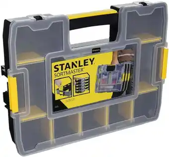 Walmart STANLEY SortMaster Organizer Box With Dividers, STST14022 offer