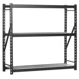 Walmart Edsal 72 in.H x 72 in.W x 24 in.D Steel Freestanding Shelving Unit offer