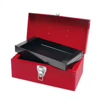 Walmart Urrea Industrial 12 In Metal Tool Box With Plastic Handle And Metallic Tray offer