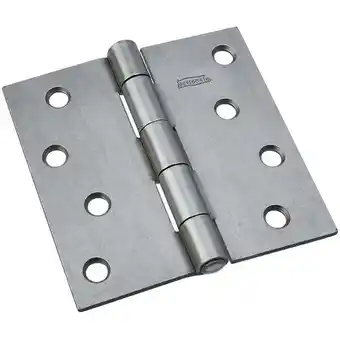 Walmart National 4 In. Square Steel Broad Door Hinge N140681 Pack of 5 offer