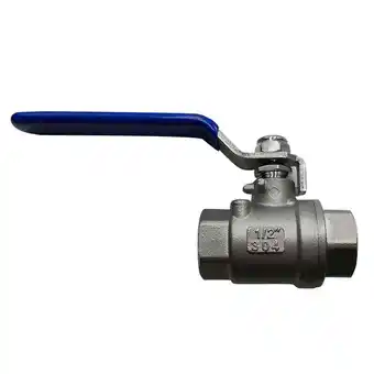 Walmart 1/2Inch Female Straight Two-Pieces Full Ports 304 Stainless Steel Ball Valve-Dn15 offer