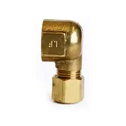 Walmart 1/4 in. Compression X 1/4 in. D FPT Brass 90 Degree Elbow offer