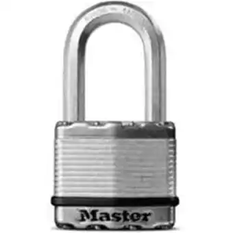 Walmart Master Lock M5XKADLFCCSEN 2 in. Magnum Steel Padlock with 1-1/2 in. Shackle offer