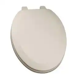 Walmart Deluxe Molded Wood Elongated Toilet Seat, Biscuit & Linen offer