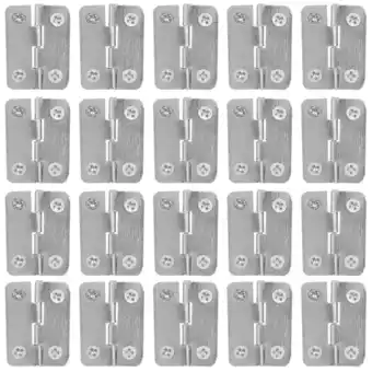 Walmart 20 Pcs Anti Rust Mini Hinge Cabinet Hinges for Cupboard Doors Antique Heavy Accessories Iron offer