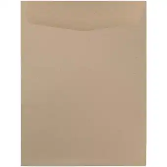 Walmart JAM Paper 9 x 12 Catalog Envelopes, Brown Kraft, 50 per Pack offer