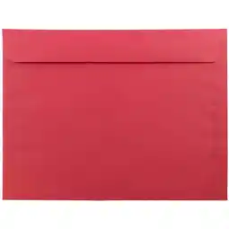 Walmart JAM Paper 9 x 12 Booklet Envelopes, Red, 25 per Pack offer