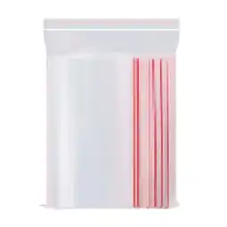 Walmart Voiceine 100pcs Transparent Self-sealing Bags Food Storage Pouches Clothes Storage Bags offer