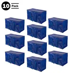 Walmart Home-Complete 10-Pack 26.79-inch Moving Bags with Dual Zippers and Durable Handles offer