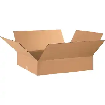 Walmart Office Depot Brand Corrugated Boxes 29 x 17 x 5, Kraft, Bundle of 15 offer