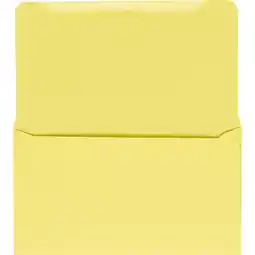 Walmart LUXPaper 6 1/4 Remittance Envelopes, Pastel Canary, 3 1/2 x 6, 50/Pack offer