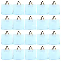 Walmart Tersarium 50Pcs Portable Plastic Gift Packing Bags Shopping Wrapping Handbags for Store offer