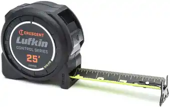 Walmart Crescent Lufkin 1-3/16 x 25' Command Control Series Black Clad Tape Measure - L1025CB offer