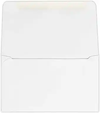 Walmart LUXPaper 6 1/4 Remittance Envelopes, Bright White, 3 1/2 x 6, 250/Pack offer