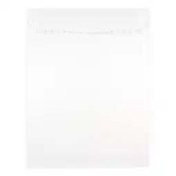 Walmart JAM Paper 9 x 12 Open End Catalog Envelopes with Peel and Seal, White, 25 per Pack offer