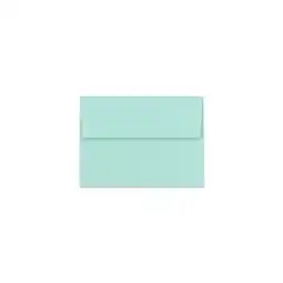 Walmart LUX 80lb 5 3/4x8 3/4 A9 Invitation Envelopes W/Peel&Press Seafoam Blue 500/BX LUX-4895-113500 offer