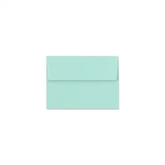 Walmart LUX 80lb 5 3/4x8 3/4 A9 Invitation Envelopes W/Peel&Press Seafoam Blue 500/BX LUX-4895-113500 offer