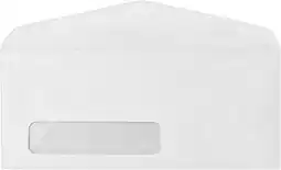 Walmart LUXPaper #9 Window Envelopes, 3 7/8 x 8 7/8, Bright White, 250/Pack offer