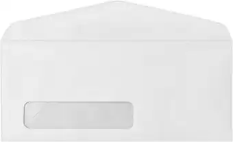 Walmart LUXPaper #9 Window Envelopes, 3 7/8 x 8 7/8, Bright White, 250/Pack offer