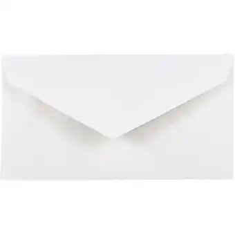 Walmart JAM Paper Monarch Envelopes, 3 7/8 x 7 1/2, White, 50/Pack offer