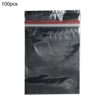 Walmart Soumake 100Pcs Mini Reclosable Zip Clear Portable Storage Bags Pouch For Small Items Household offer