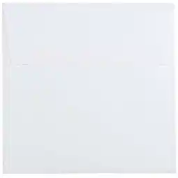 Walmart JAM Paper 5.5 x 5.5 Square Invitation Envelopes, White, 100 Per Pack offer