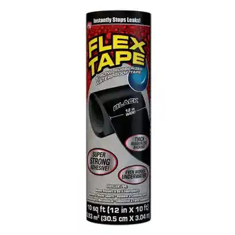 Walmart FLEX TAPE BLACK 12 .in X 10' offer