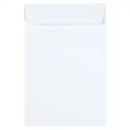 Walmart JAM Paper Peel & Seal Closure Open End Catalog Envelope, White, 5.5 x 7.5 in, 50 per Pack offer