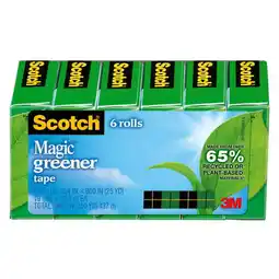 Walmart 3M Scotch Magic Greener Tape offer