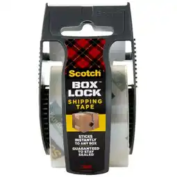 Walmart Scotch Box Lock 195 Packaging Tape, 1-15/16 x 22-1/4 Yd, Clear offer