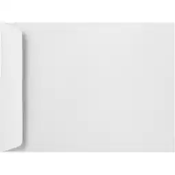 Walmart LUXPaper 10 x 13 Open End Envelopes, Bright White, 50/Pack offer