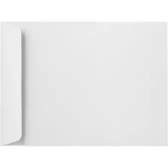 Walmart LUXPaper 10 x 13 Open End Envelopes, Bright White, 50/Pack offer