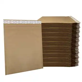 Walmart UOFFICE HoneyComb Natural Kraft Paper Shipping Mailers (Pack of 30, #2 - 8.5 x 11) offer