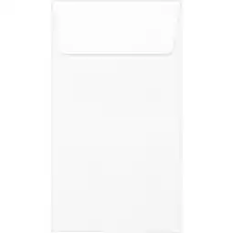 Walmart LUXPaper #5 1/2 Coin Envelopes, 3 1/8 x 5 1/2, White Linen, 250/Pack offer