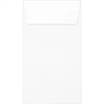 Walmart LUXPaper #5 1/2 Coin Envelopes, 3 1/8 x 5 1/2, White Linen, 250/Pack offer