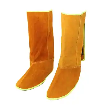 Walmart Resistant Leather Welding Split Protective Shoe Cover Welder used in cement factory, smithing, DIY offer