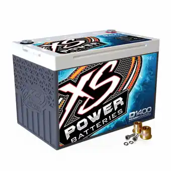 Walmart XS Power D-Series 14 Volt 2400 Amp Max Sealed AGM Automotive Car Battery | D1400 offer