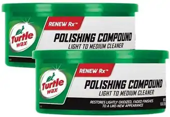 Walmart Turtle Wax Polishing Compound & Scratch Remover - 10.5 oz. (2-PACK) offer